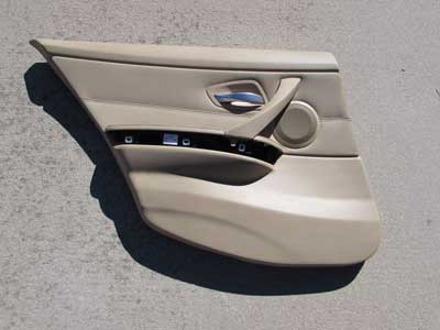 BMW Door Panel Rear Left 51429152385 E90 323i 325i 328i 330i 335i M3 Sedan Only